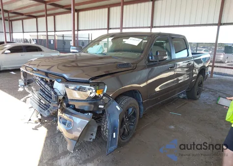 2020 Ram 1500 Big Horn 4X2 5'7 Box from USA, damaged, VIN 1C6RREFT0LN346611